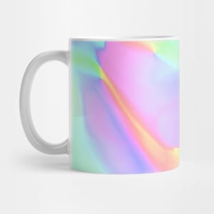 Pretty Pastel Rainbow Abstract Design Mug